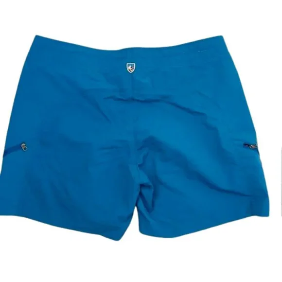 Kuhl Women's Nylon Hybrid Hiking Mid Rise Shorts Quick Dry Outdoor 8 - Picture 2 of 3